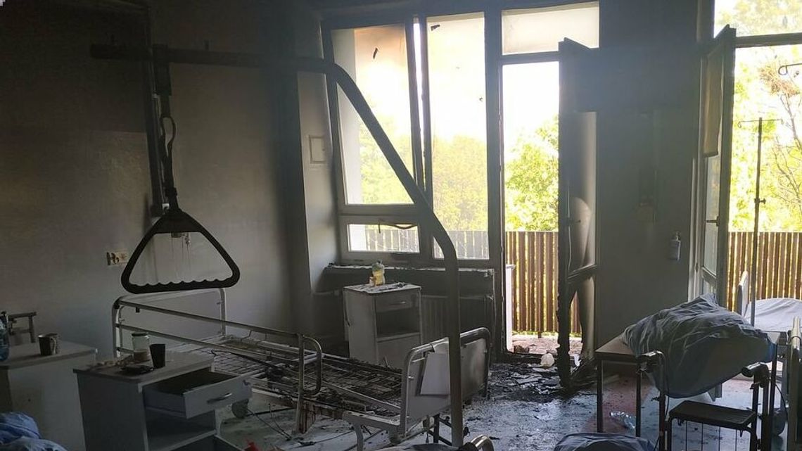 Lubelskie. Pożar w szpitalu Lubelskie. Pożar w szpitalu