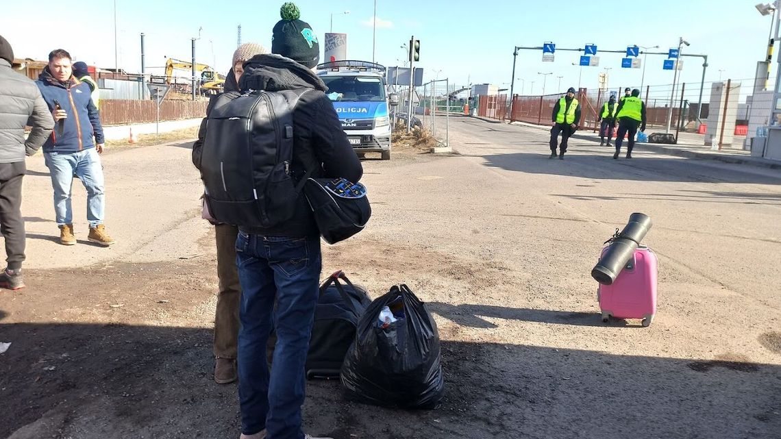 Lubelskie. Rośnie liczba uchodźców przekraczających granicę