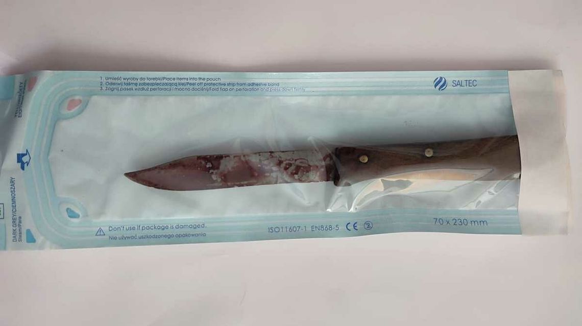 Lubelskie: Rzucił się z nożem na kumpla. Ranił go w szyję