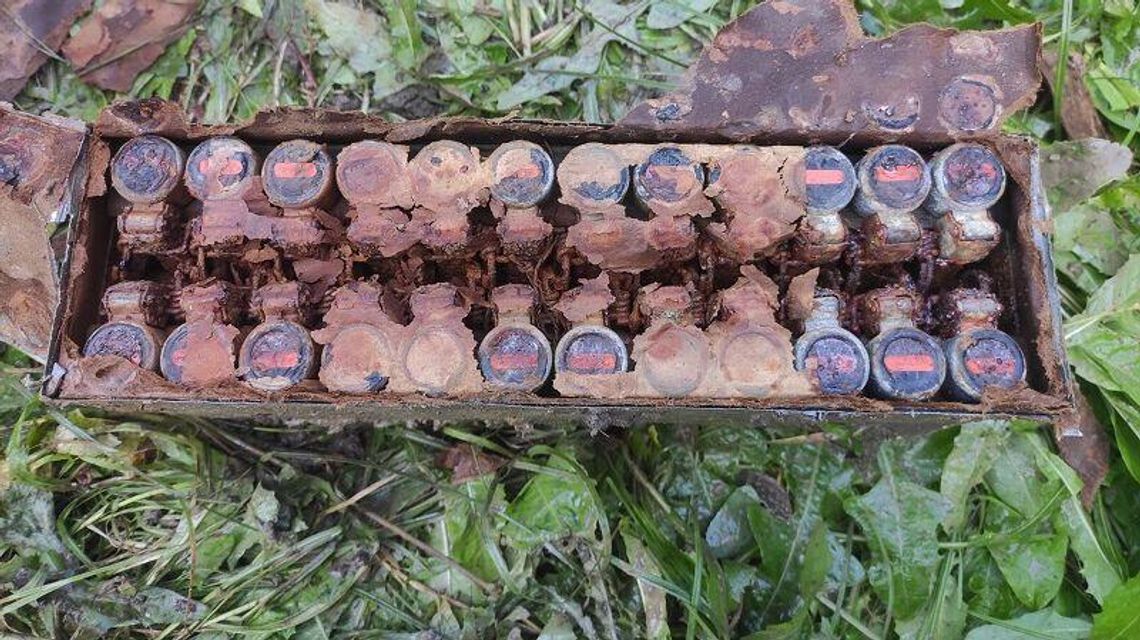 Lubelskie. Spokojnie kopali w ziemi, a tu istny arsenał