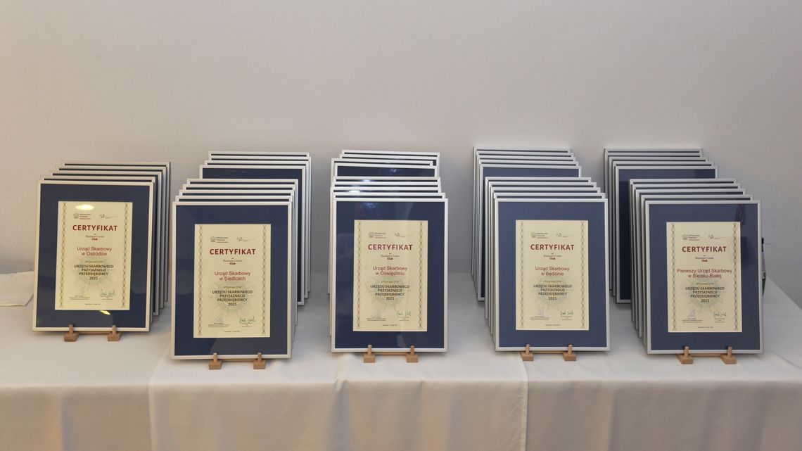 Lubelskie. Te urzędy skarbowe wyróżnione w prestiżowym rankingu