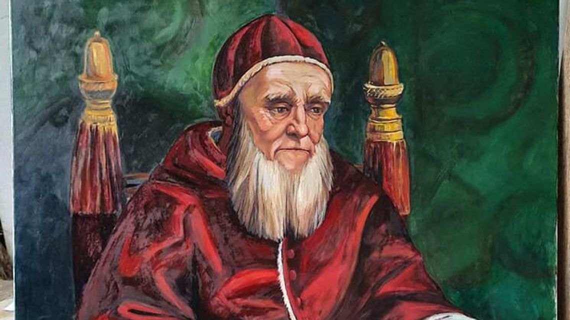 Lubelskie. To nie jest obraz Rafaela Santi, ale złodziej i tak się na niego skusił