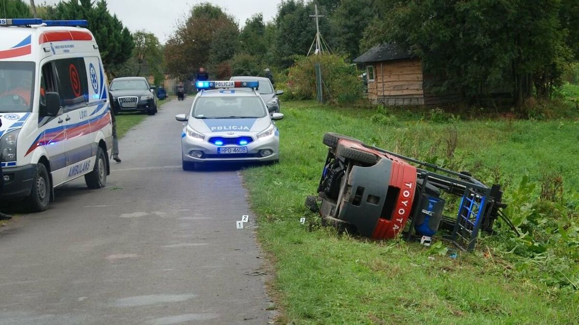 Lubelskie. Tragedia na drodze. Nie żyje 32-letni mężczyzna