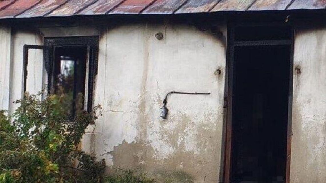 Lubelskie: Tragiczny pożar domu. W środku strażacy znaleźli ciało mężczyzny