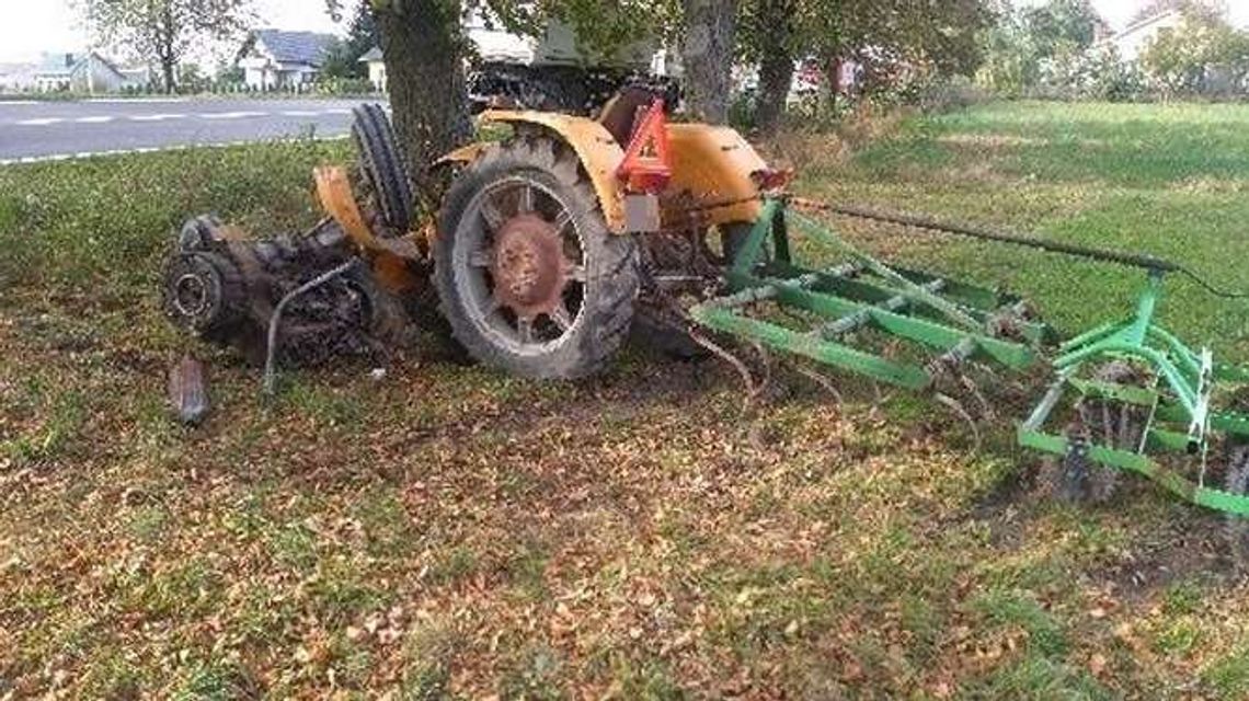 Lubelskie: Tragiczny wypadek, nie żyje traktorzysta Lubelskie: Tragiczny wypadek, nie żyje traktorzysta