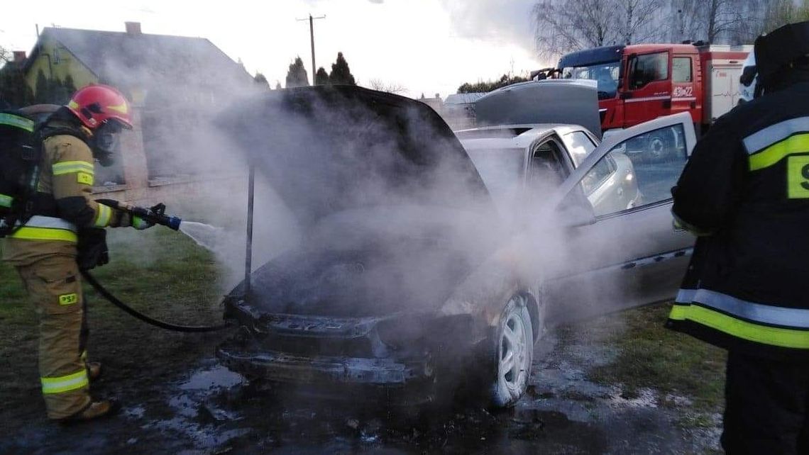 Lubelskie: Wrócił z ryb i spłonęło mu auto. Uratował tylko wędki