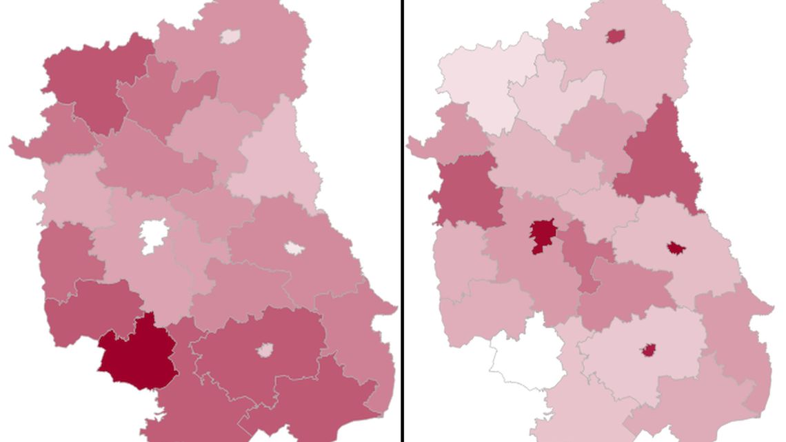 Lubelskie: Wyborcze mapy poparcia dla kandydatów na prezydenta RP Lubelskie: Wyborcze mapy poparcia dla kandydatów na prezydenta RP