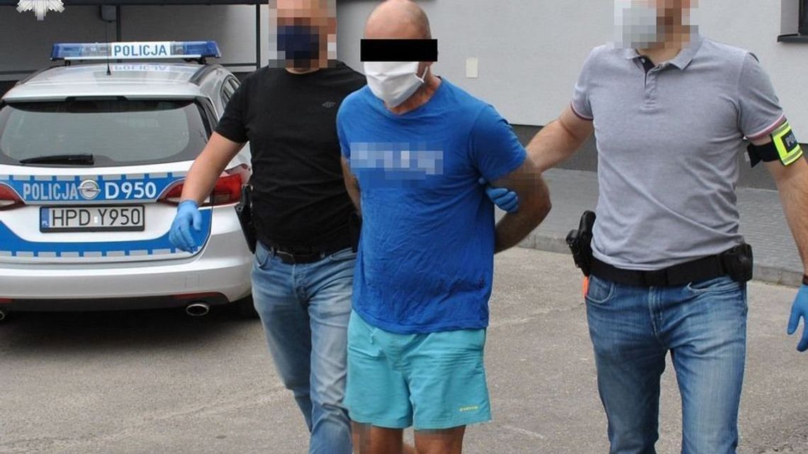 Lubelskie. Wyszedł na policjantów z nożem i pistoletem