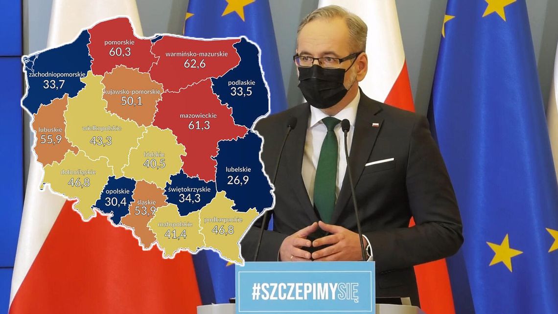 Lubelskie z najniższym wskaźnikiem zachorowań. Ale i tak wracają obostrzenia