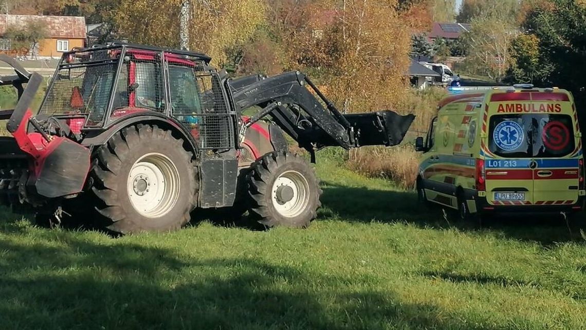 Lubelskie. Zginął w pracy. 21-latek przycinał piłą gałęzie