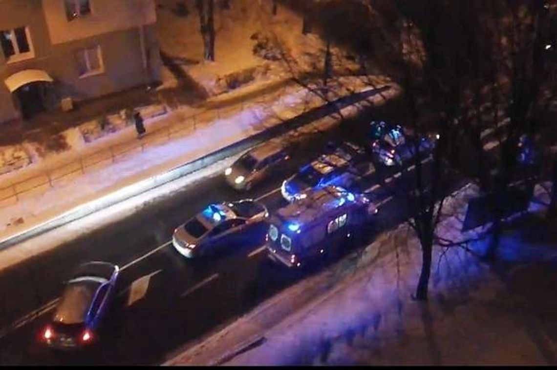 Lublin: 18-latek wjechał w policjantów