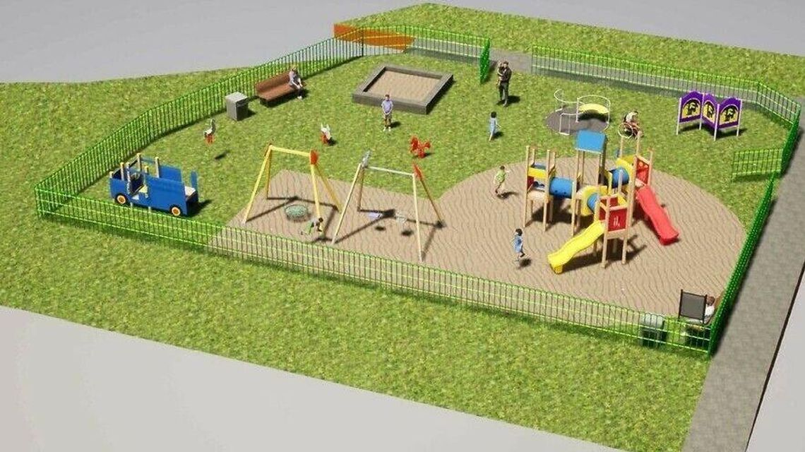Lublin: Będzie gdzie przyjść z dzieckiem. Nowy plac zabaw przy ul. Bluszczowej