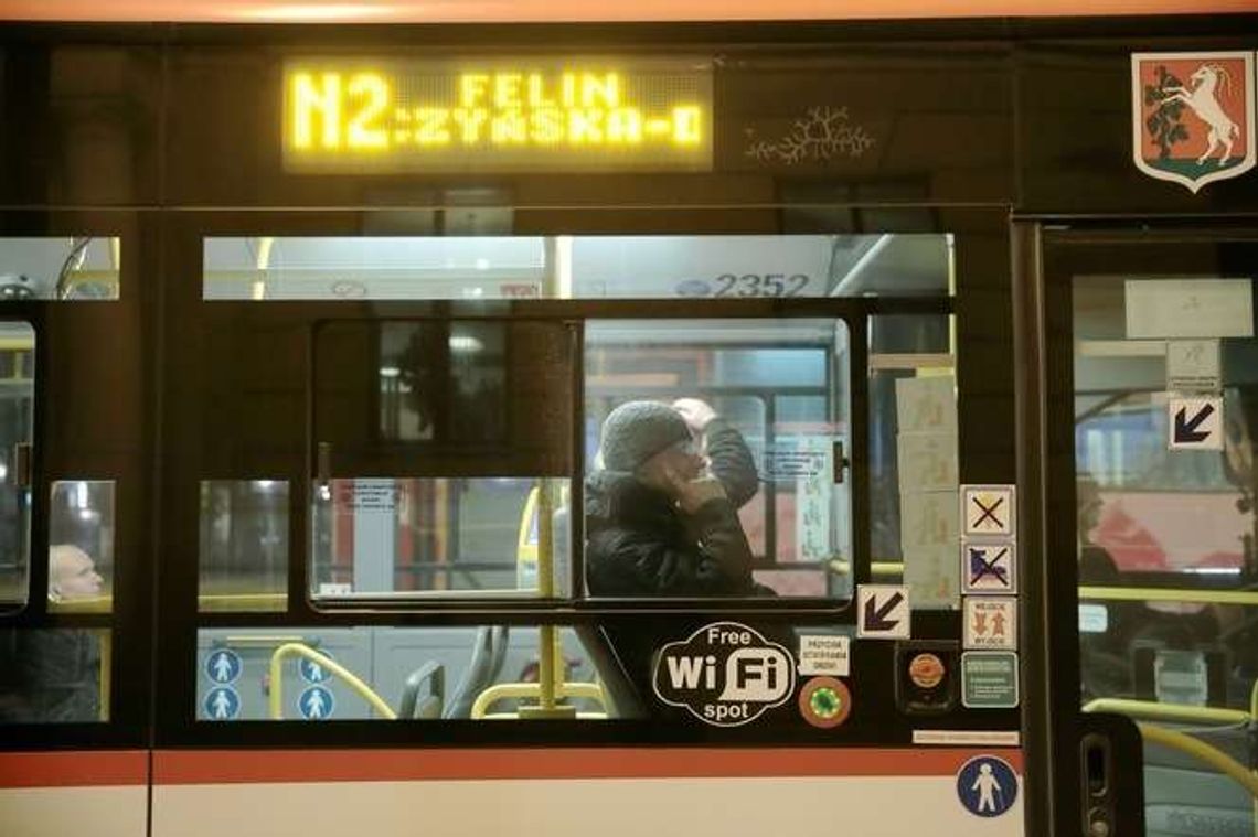 Lublin: Będzie mniej autobusów nocnych