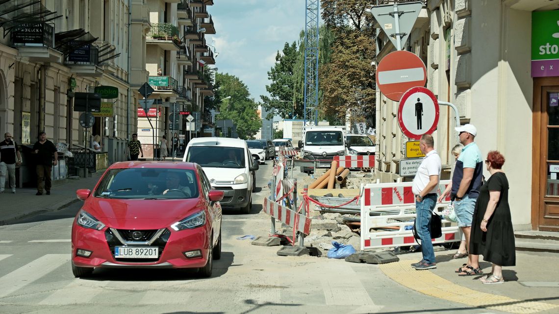 Lublin. Budują i przebudowują. Utrudnienia w centrum jeszcze trochę potrwają