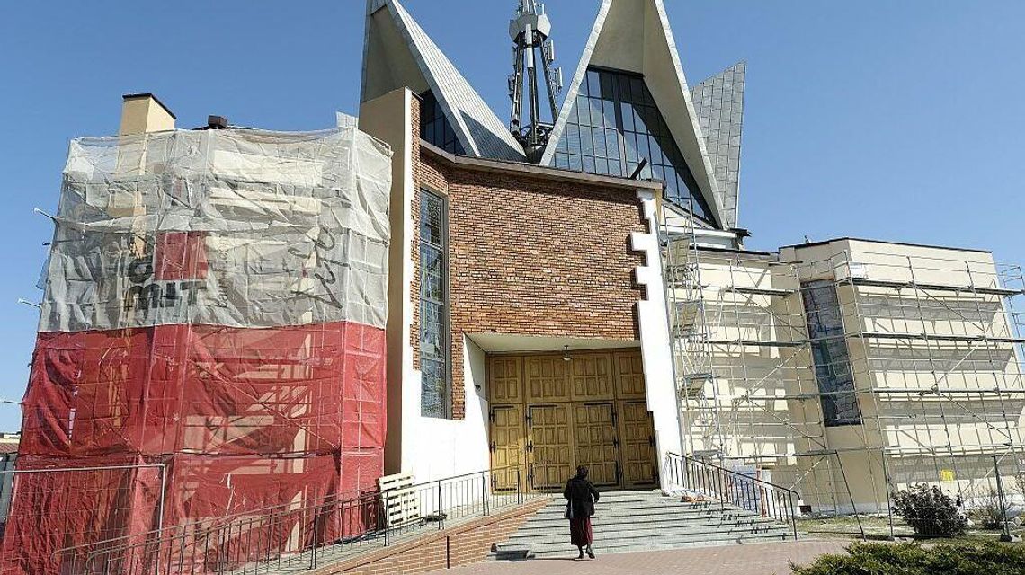 Lublin. Charakterystyczny kościół na Czechowie wygląda już inaczej Lublin. Charakterystyczny kościół na Czechowie wygląda już inaczej