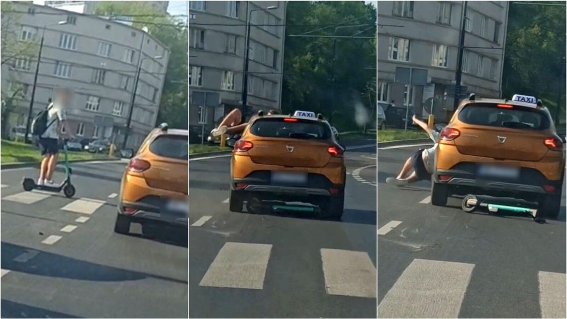 Lublin. Chłopak na hulajnodze potrącony na przejściu dla pieszych. Kto zawinił?