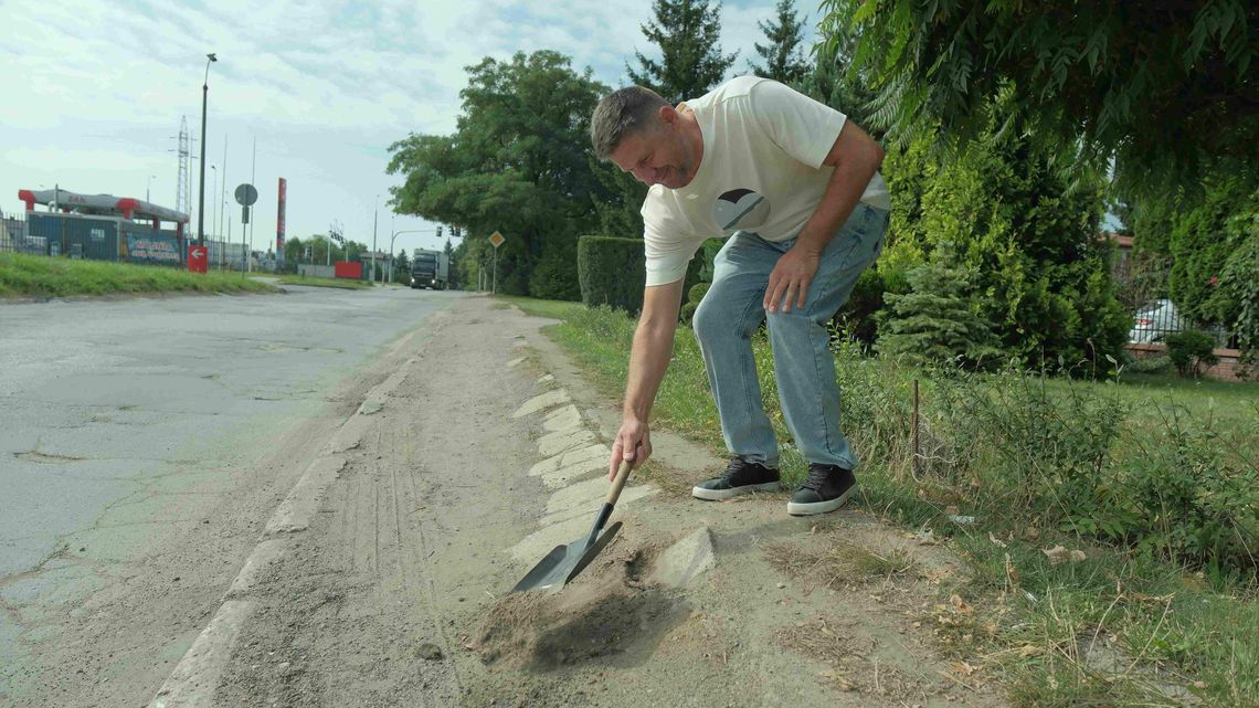 Lublin: Czy boczna Mełgiewskiej wreszcie doczeka się remontu?