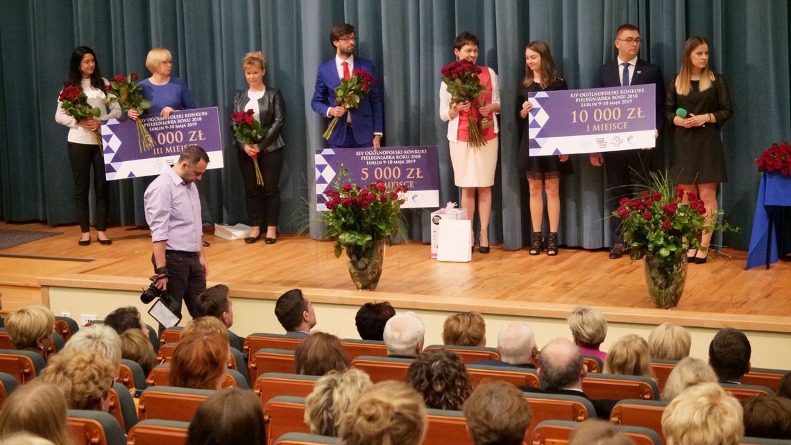 Lublin: Finał konkursu Pielęgniarka Roku 2018. W pierwszej trójce także mężczyzna