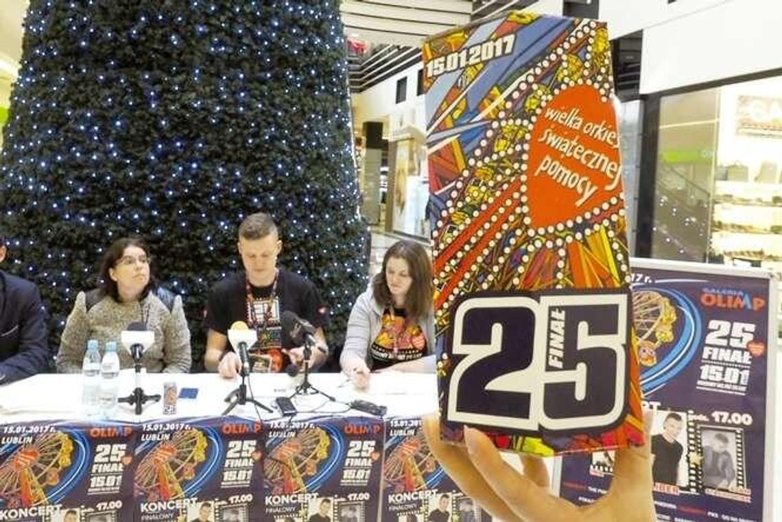 Lublin: Finał WOŚP z atrakcjami. Program imprezy w Galerii Olimp