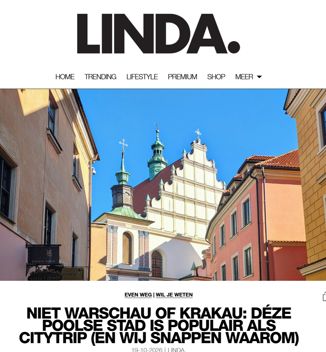 Lublin hitem wśród Holendrów. Wyszukiwania lotów wzrosły o prawie 400 procent Lublin hitem wśród Holendrów. Wyszukiwania lotów wzrosły o prawie 400 procent