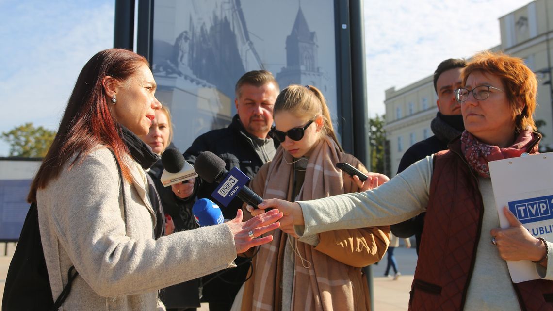 Lublin Julii Hartwig w środku miasta