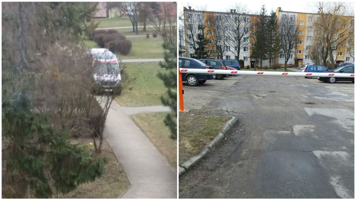 Lublin: Karetka jechała do mężczyzny, przeszkodził jej szlaban na osiedlu
