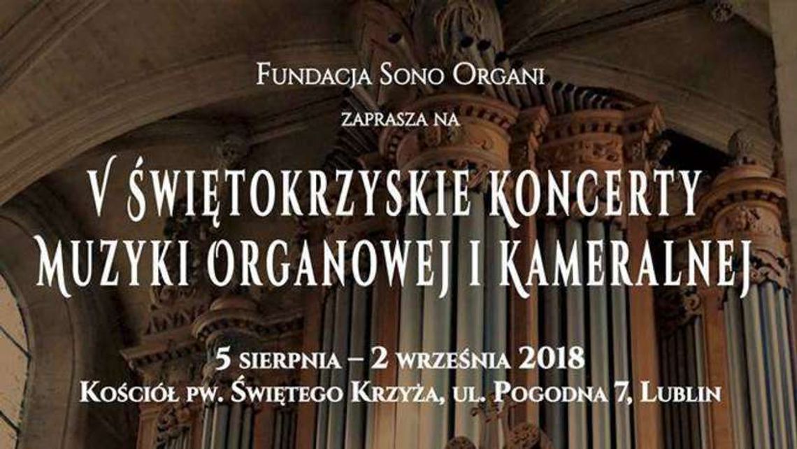 Lublin: Koncert organowy Marcina Armańskiego