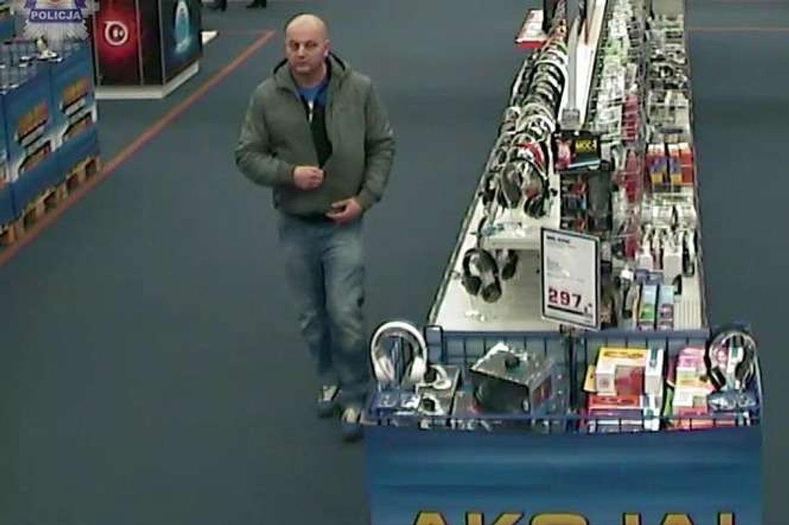 Lublin: Kradzież w sklepie Saturn. Kto go rozpoznaje?