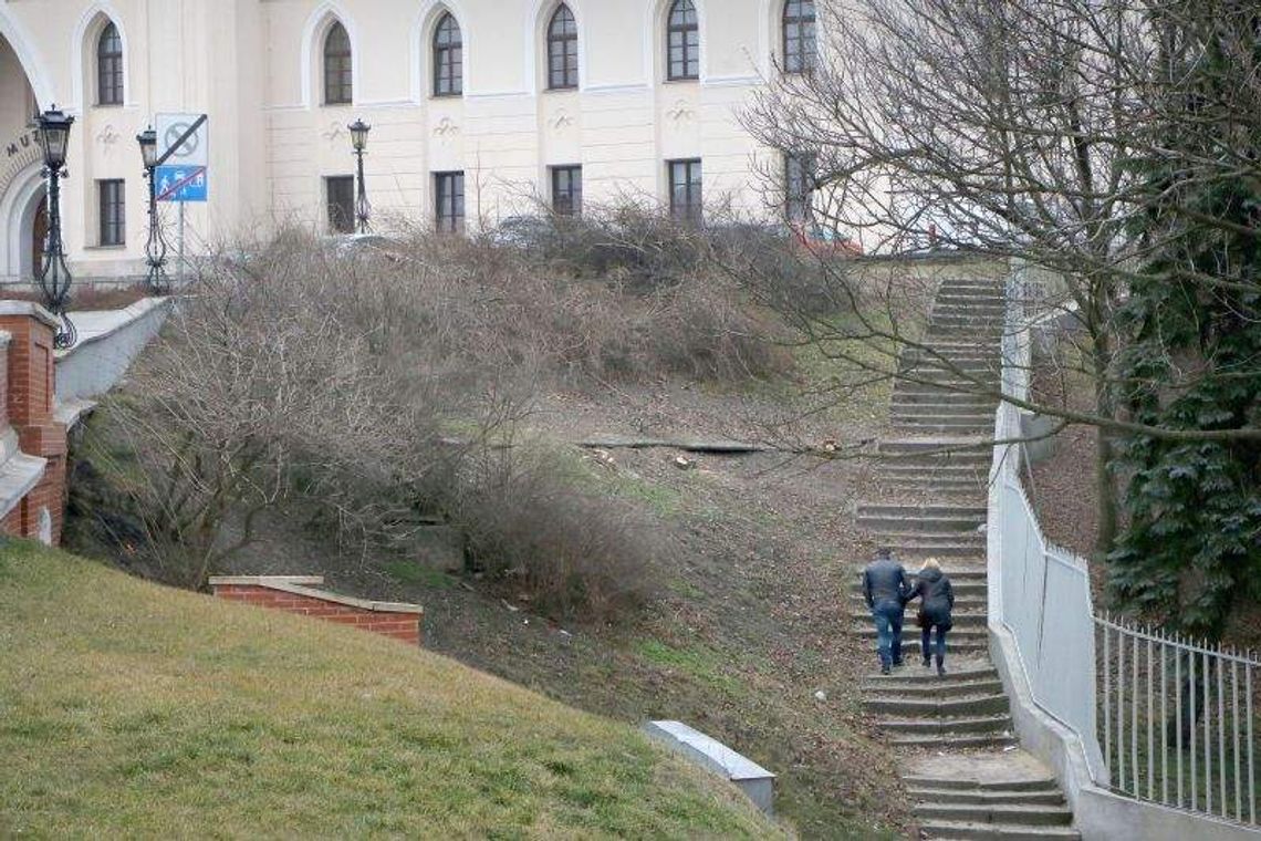 Lublin: Krzaki zniknęły ze skarpy koło zamku