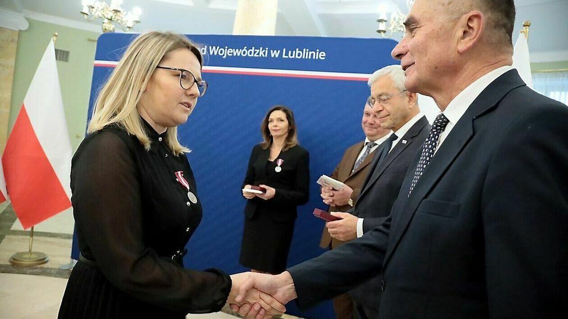 Lublin. Krzyże i medale od prezydenta Andrzeja Dudy