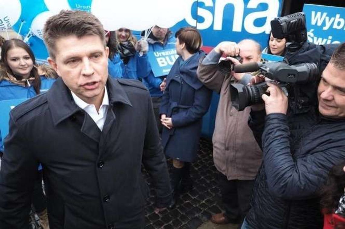 Lublin: Kukizowcy zakłócili konferencję Petru (wideo)