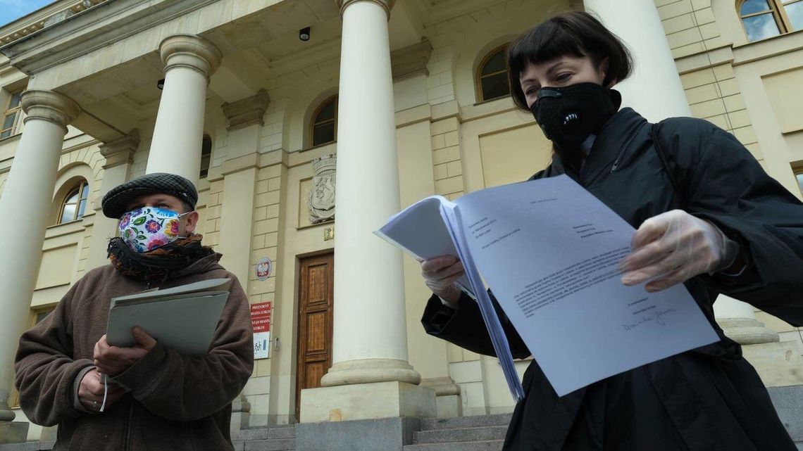 Lublin: Miał być przemarsz, ale będzie protest w internecie przeciwko wycince drzew na Al. Racławickich