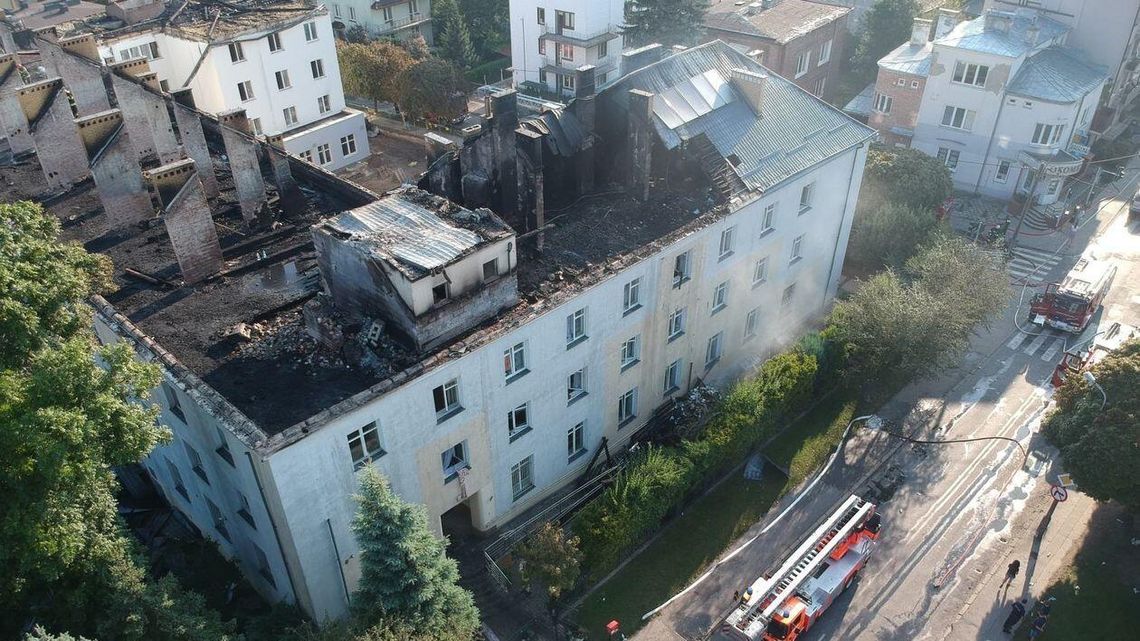 Lublin: Miasto zarezerwuje 1,8 mln zł na spalony DPS Lublin: Miasto zarezerwuje 1,8 mln zł na spalony DPS