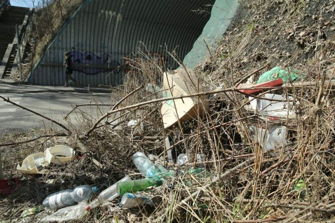 Lublin: Mieszkańcy alarmują, a śmiecie leżą i leżą Lublin: Mieszkańcy alarmują, a śmiecie leżą i leżą