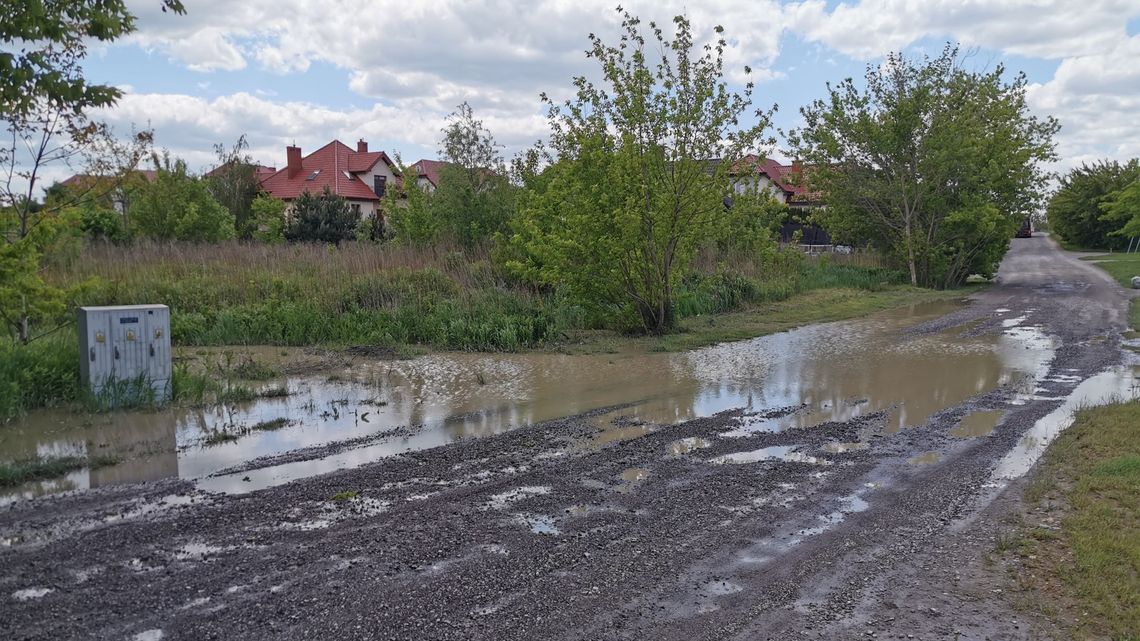 Lublin: Mieszkańcy proszą o pomoc. Mają już dość bajor oraz dziur Lublin: Mieszkańcy proszą o pomoc. Mają już dość bajor oraz dziur