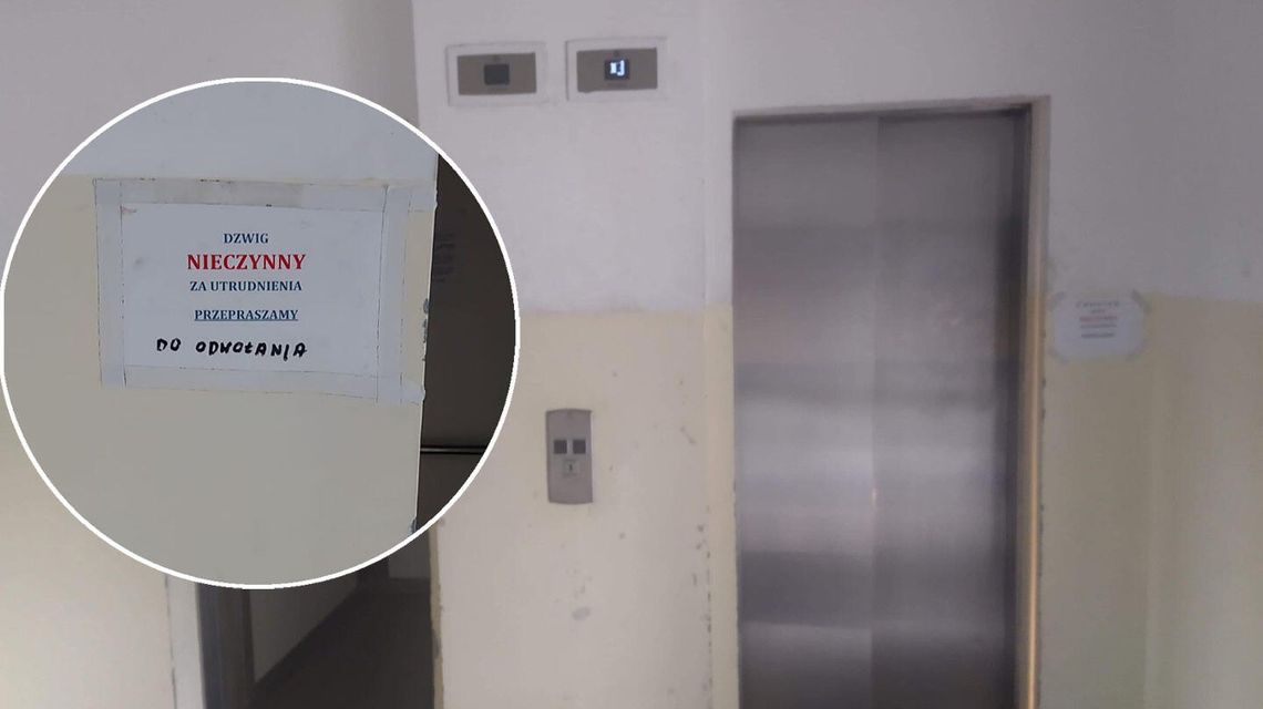 Lublin: Na 10. piętro na piechotę z dzieckiem i wózkiem. Nowe windy ciągle się psują