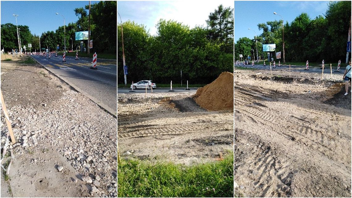 Lublin: Na Żołnierską jak przez poligon. Utrudnienia dla pieszych Lublin: Na Żołnierską jak przez poligon. Utrudnienia dla pieszych