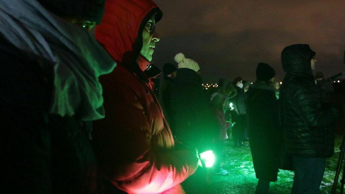 Lublin. Nocna modlitwa za uwięzionych na granicy