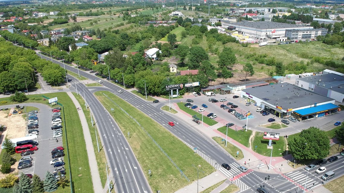 Lublin. Nowe osiedle i nowa droga