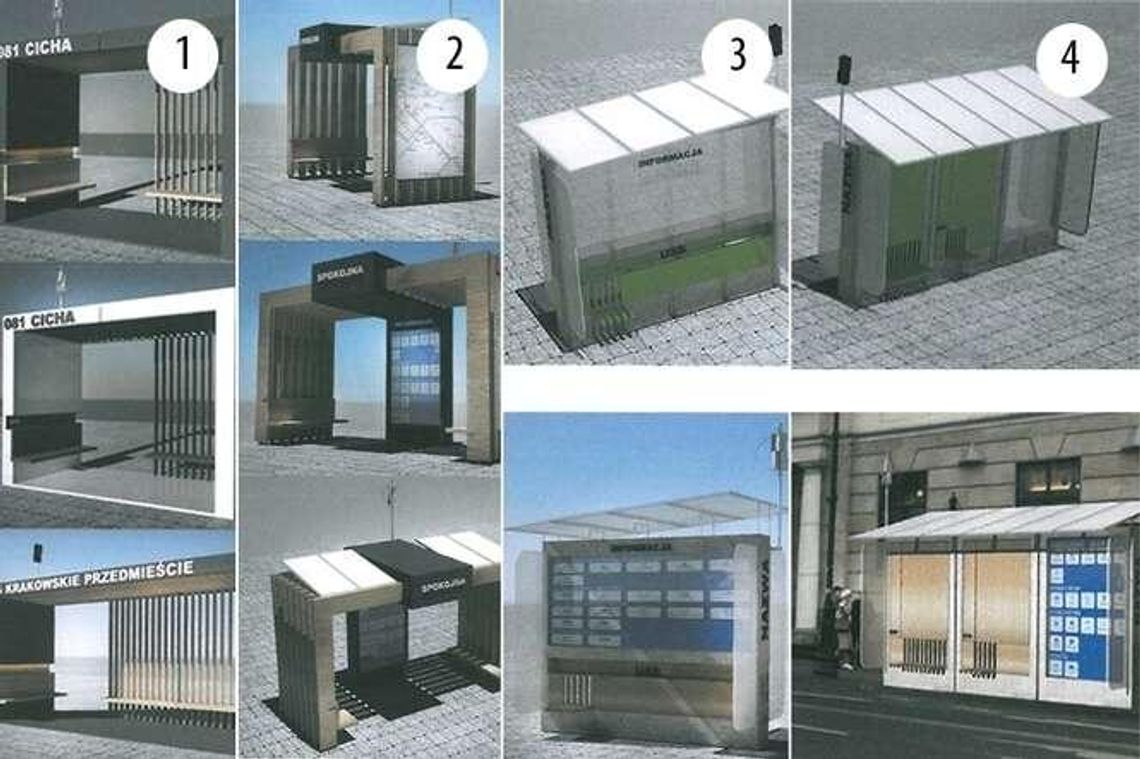 Lublin: Nowe przystanki zasilane słońcem i wiatrem. Tak mogą wyglądać (zdjęcia)