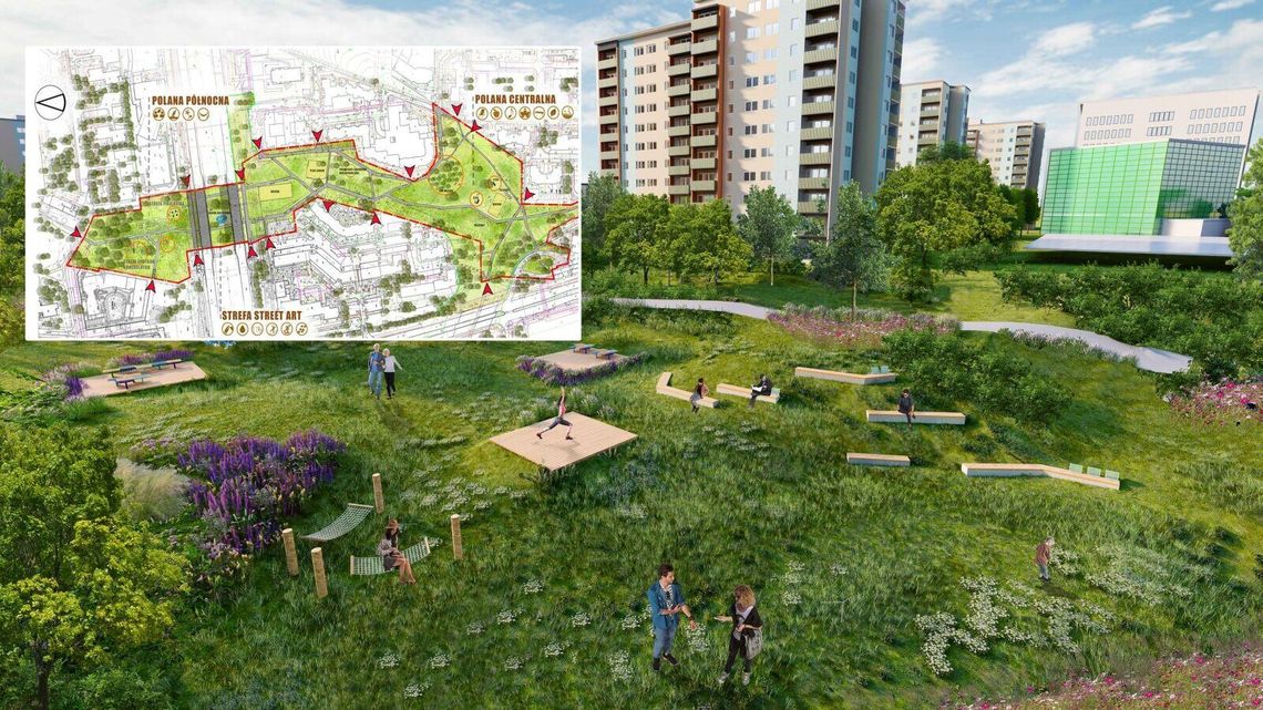 Lublin. Nowy park na Czechowie. Będzie miał cztery strefy