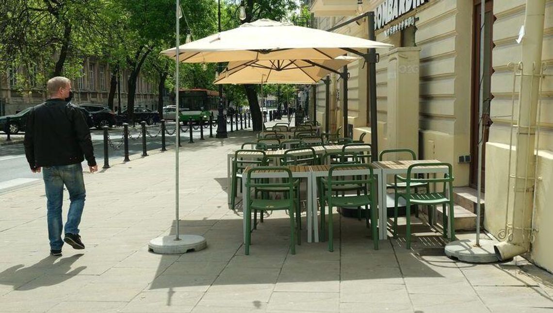Lublin obniżył stawki za kawiarniane ogródki