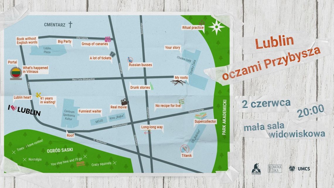 "Lublin oczami przybysza" - stand-up w Chatce Żaka