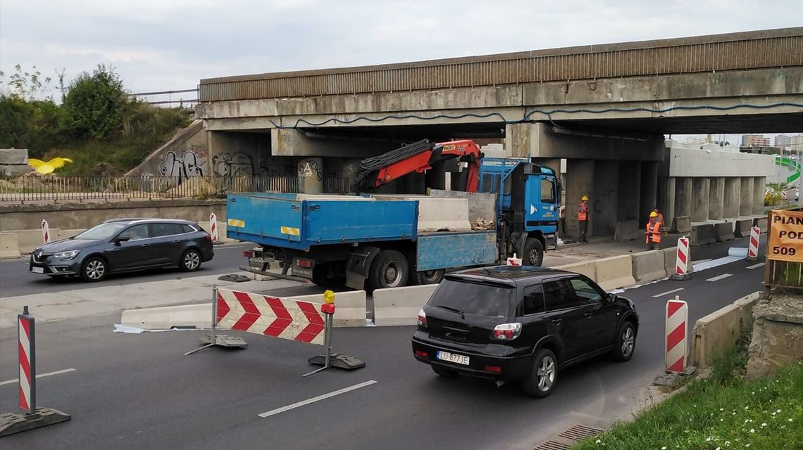 Lublin: Od dziś mocno zwężona jest ul. Diamentowa