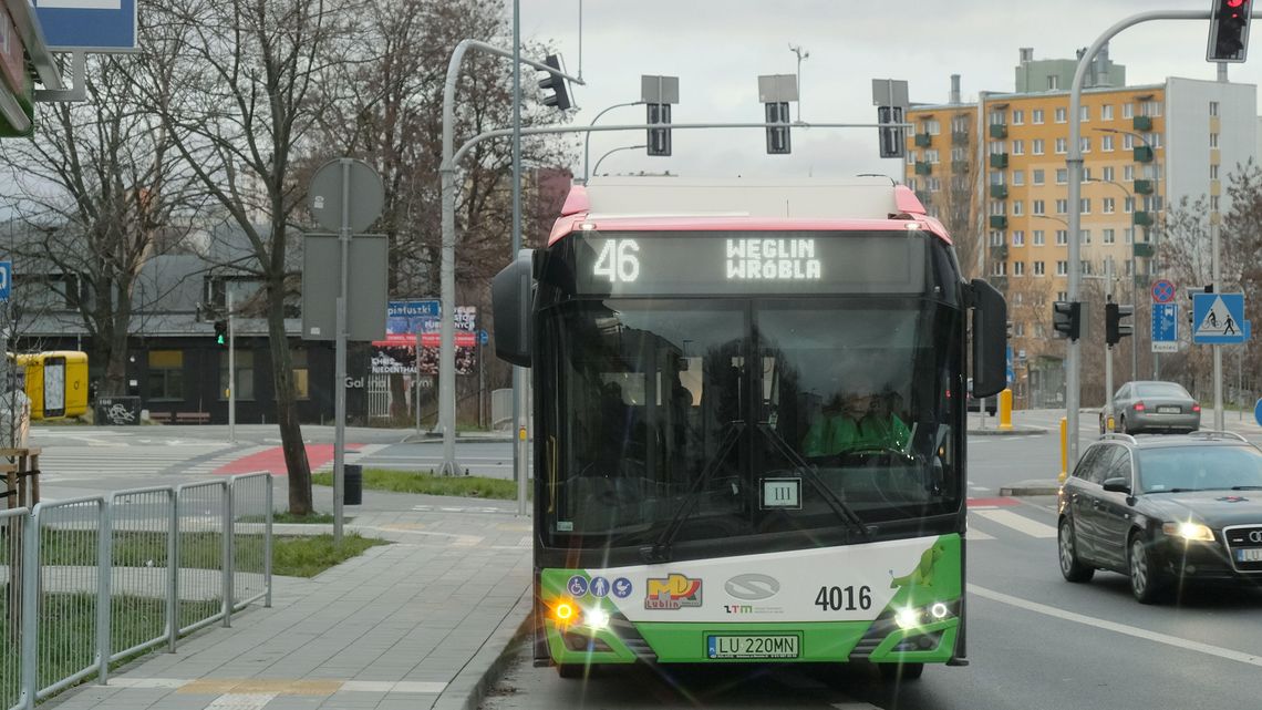 Lublin. Ostatnia pętla i pierwszy kurs linii 46