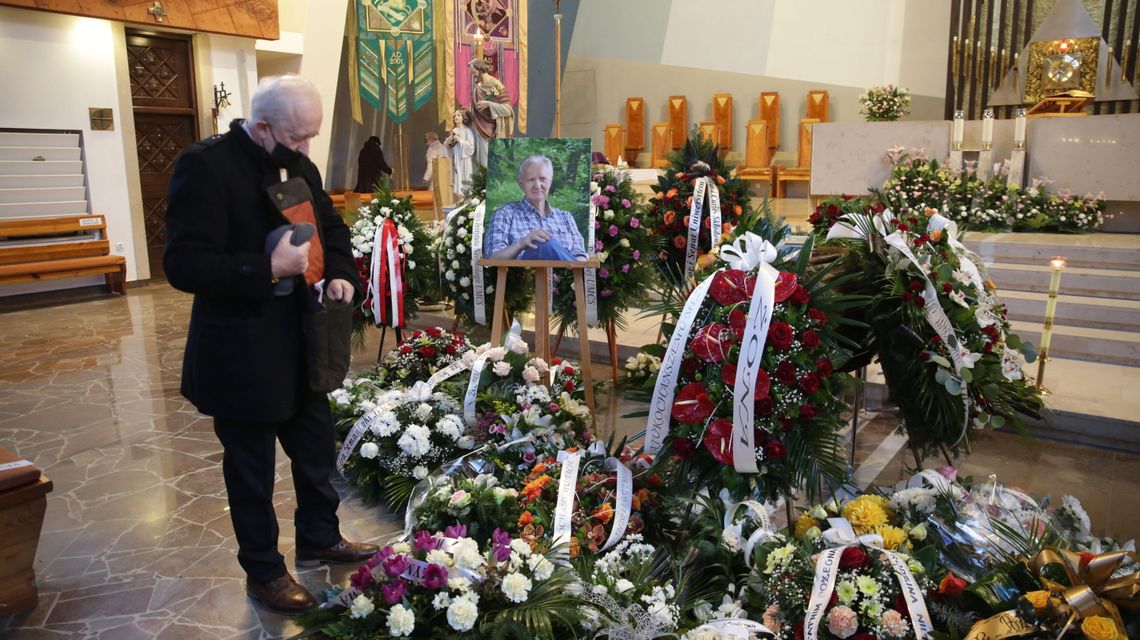 Lublin: Ostatnie pożegnanie prof. Jerzego Bartmińskiego [zdjęcia]