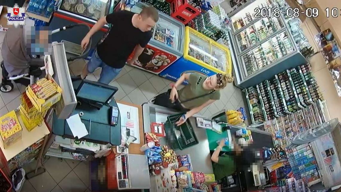 Lublin: Para z dzieckiem płaciła cudzą kartą w sklepach [wideo]