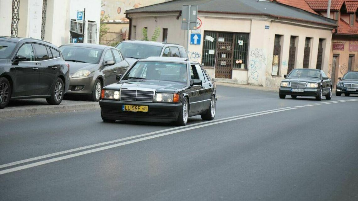 Lublin. Parada samochodów i motocykli. Wykaz ulic