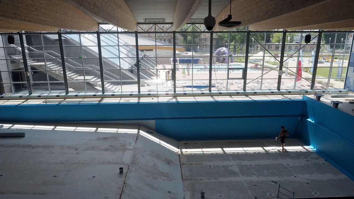 Lublin. Pięć miesiecy bez pływania. Stary basen do remontu