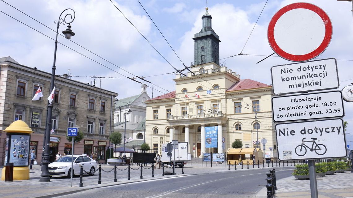 Lublin: Pierwszy taki weekend. Ul. Królewska zamknięta dla ruchu